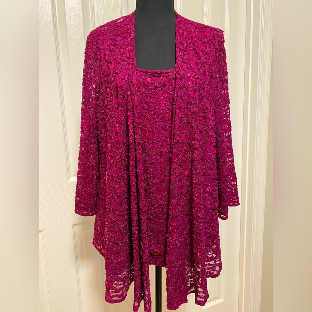 Two piece blouse set